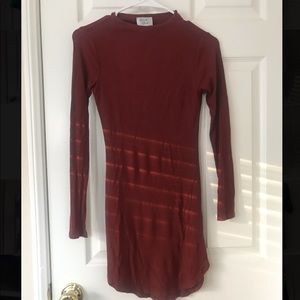 Ribbed Mini Dress